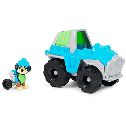Paw Patrol, Vehículo de Rescate de Dinosaurios de Rex con Figura de acción Coleccionable, Juguetes para niños a Partir de 3 años, 6063452