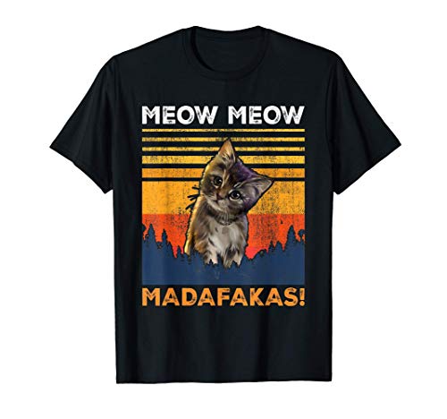 Gato - Miau Miau MADAFAKAS - SAVANNAH CAT Camiseta