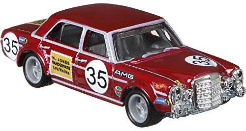 Hot Wheels Car Culture Circuit Legends Mercedes-Benz 300 SEL 6.8 AMGVehicle for 3 Kids Years Old & Up, Premium Collection of Car Culture 1:64 Scale Vehicle