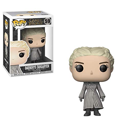 Funko Pop! TV: GOT S8 - Daenerys Targaryen - (White Coat) - Game Of Thrones - Juego de Tronos - Figura de Vinilo Coleccionable - Idea de Regalo- Mercancia Oficial - Juguetes para Niños y Adultos