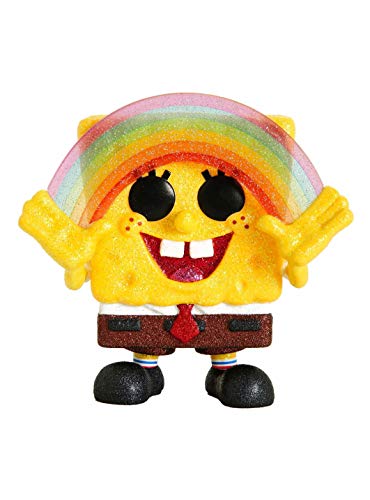 Funko POP! Diamond Collection Spongebob Squarpants #558 Exclusive Bundled with Free PET Compatible .5mm Extra Rigged Protector