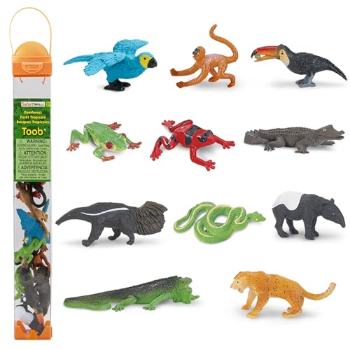 Safari Ltd. TOOBs Selva tropical Figura de juguete para niños y niñas - A partir de 3 años