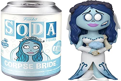 Funko Vinyl Soda: Corpse Bride- Emily w/(GW) Chase(IE) 1 in 6 Chance of Receiving a Chase Variant (Styles May Vary), 58329