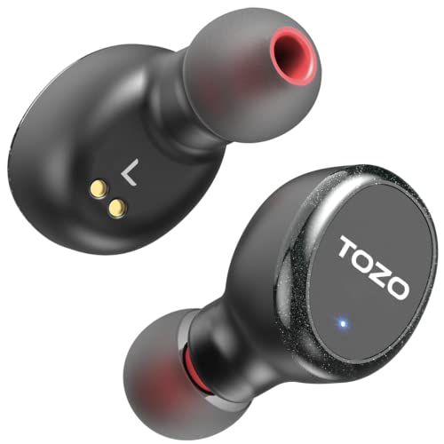 TOZO T10S, Auriculares intraurales, Negros