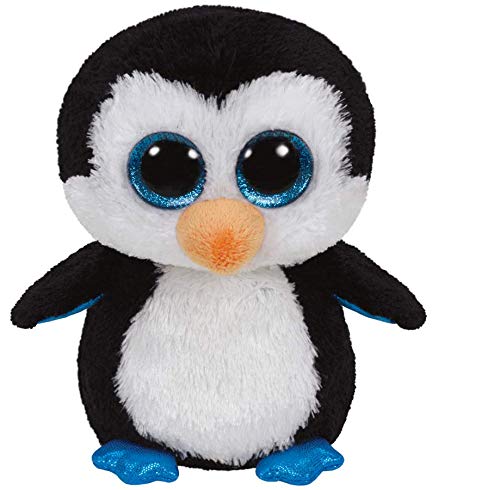 Ty 36008 Beanie Boos Waddles - Peluche de pingüino [Importado de Alemania]