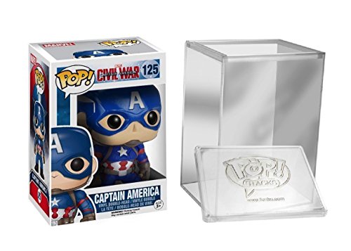 Funko Pop: Captain America 3 Civil War - Captain America Protective Case