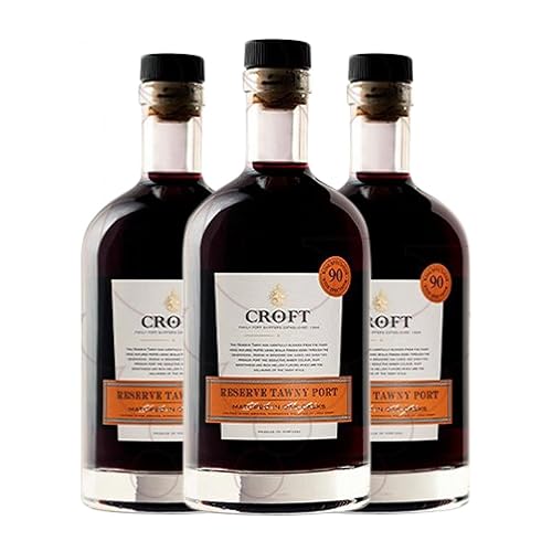 Croft Port Tawny Porto Reserva 75 cl Vino generoso (Caja de 3 Botellas de 75 cl)