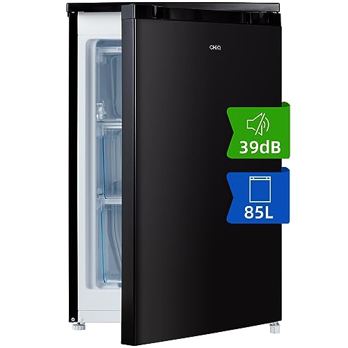 Congelador vertical independiente CHiQ, 85L de capacidad, congelación rápida, termostato ajustable