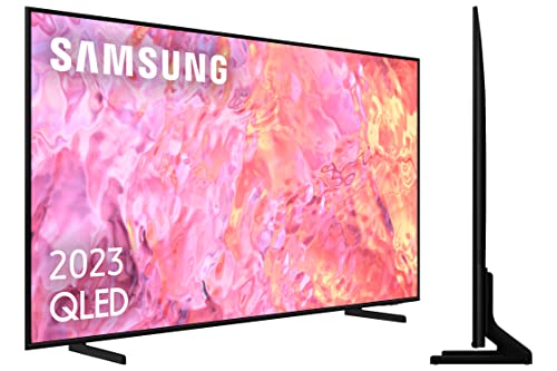 SAMSUNG TV QLED 4K 2023 65Q60C Smart TV de 65' con Tecnología Quantum dot, Quantum HDR10+, Multi View y Q-Symphony