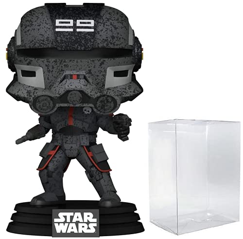 Star Wars: Bad Batch - Figura de vinilo de Echo Funko Pop (con funda protectora compatible con caja emergente)