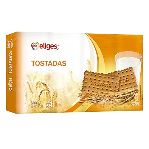 Ifa Eliges Galleta Tostada - 4 paquetes x 200 gr.
