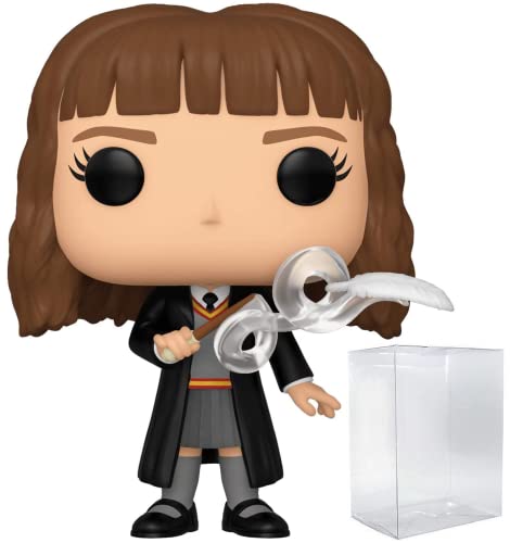 HARRY POTTER - Hermione Granger con pluma Funko Pop! Figura de vinilo (empaquetada con funda protectora compatible Pop Box)
