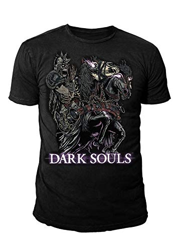 Dark Souls - Camiseta premium para hombre - Zombie Knight (negro) (S-XL)., Negro , S