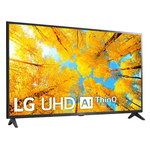 LG Televisor 43UQ75006LF - Smart TV webOS22 43 pulgadas (108 cm) 4K UHD, Procesador de Gran Potencia 4K a5 Gen 5, compatible con formatos HDR 10, H y HGiG