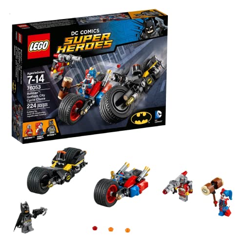 LEGO Super Heroes - Set Batman y persecución en Moto por Gotham City, Multicolor (76053)