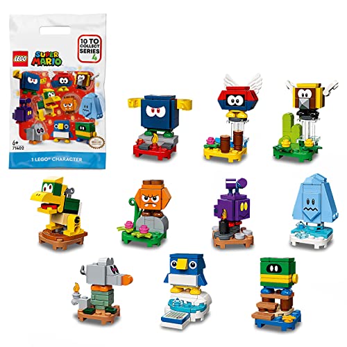 LEGO 71402 Super Mario Packs de Personajes: Edición 4, Set de Figuras de Juguete Coleccionables, 1 Unidad (Elegida al Azar)