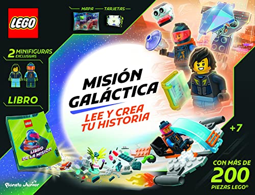 Lego. Misión galáctica: Libro con minifiguras y 200 piezas