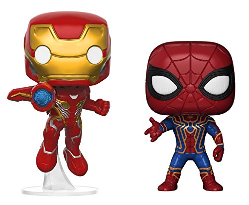 Funko POP! Marvel: Avengers Infinity War Bundle - Iron Man and Iron Spider Collectible Figures