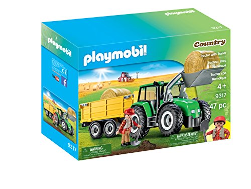 PLAYMOBIL - Tractor with Trailer (9317)