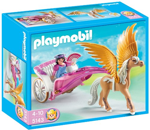 PLAYMOBIL Future Planet - Princesas Pegaso con Carruaje, Princesas Pegaso con Carruaje, Multicolor, 25 x 10 x 20 cm, (626700)