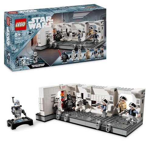LEGO Star Wars: Una Nueva Esperanza Abordaje de la Tantive IV Juguete de Construcción Coleccionable con Nave Estelar, Regalo para Niños y Niñas de 8 Años o Más, Fans de la Saga y Coleccionistas 75387