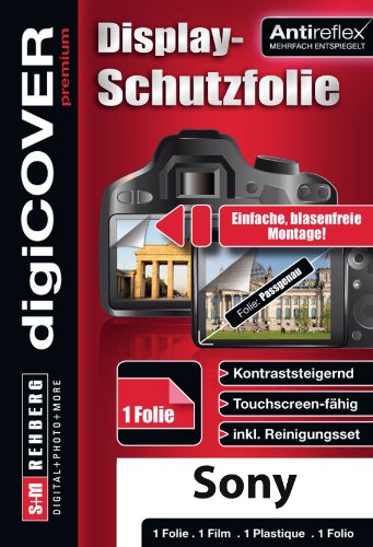 digiCOVER - Protector de Pantalla para cámara Sony DSC-HX300