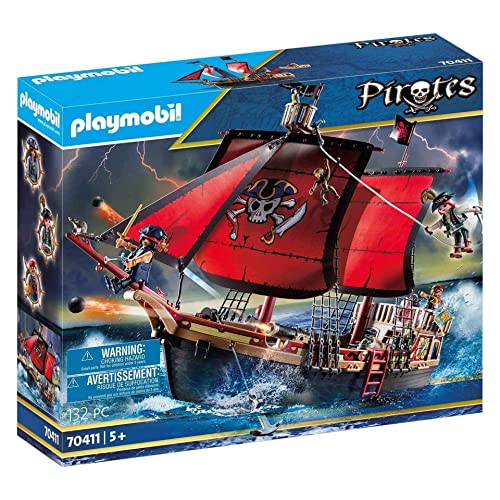 Barco Pirata Calavera Playmobil Pirates 70411