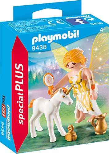 PLAYMOBIL- Hada del Sol con Unicornio Juguete, Multicolor (geobra Brandstätter 9438)