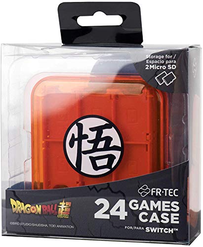 FRTEC - Dragon Ball Z Funda Para Almacenamiento De 24 Juegos para Switch