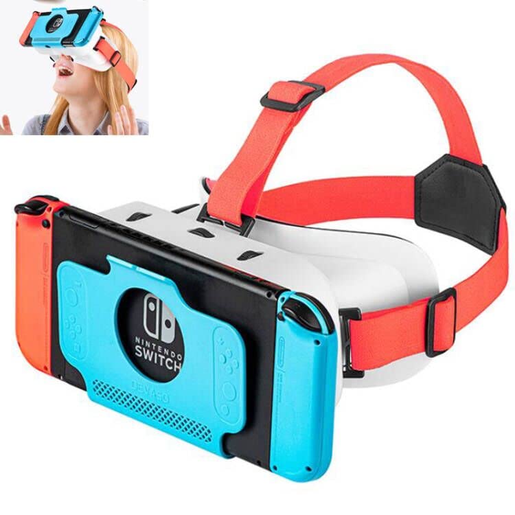 Fenmaru Gafas VR para Nintendo Switch Modelo OLED/Nintendo Switch 3D DEVASO VR Gafas Switch VR Labo Goggles
