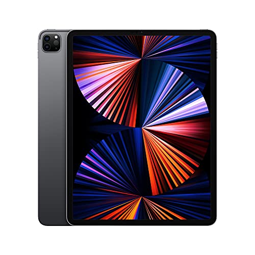 Apple 2021 iPad Pro (de 12,9 Pulgadas, con Wi-Fi, 128 GB) - Gris Espacial (5.ª generación)