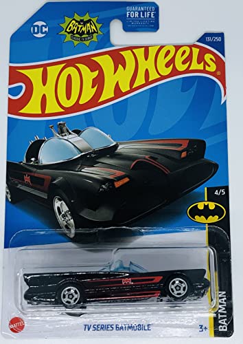 Hot Wheels - TV Series Batmobile - Batman 4/5 - HCV64 - Short Card - DC - Classic Superheroes - Mattel 2022