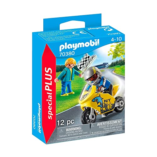 PLAYMOBIL-Niños con Mini-Moto, Color no aplicable (Geobra Brandstätter Stiftung & Co. KG 70380)