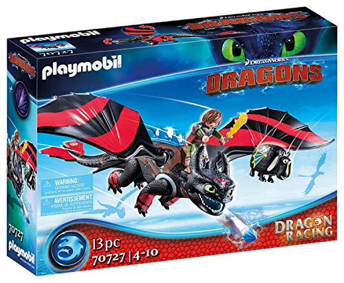PLAYMOBIL Dreamworks Dragons Dragon Racing: Hipo y Desdentao , A partir de 4 años (70727)
