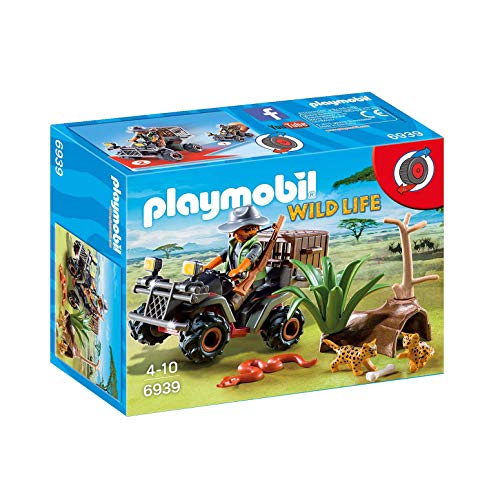 Playmobil Wild Life 6939 Explorador con Quad, A partir de 4 años, Exclusivo en Amazon