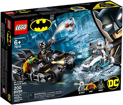 LEGO DC Comics Super Heroes 76118 Mr. Freeze� contre le Batcycle