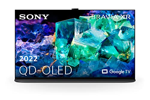Sony QD-OLED Master Series - 55A95K/P BRAVIA XR televisor inteligente Google, 4K/P Ultra-HD, para PS5, Bravia CAM incluída, Dolby Vision-Atmos, Pantalla Triluminos MAX