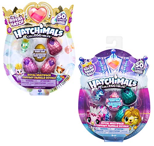Hatchimals CollEGGtibles 4 Pack + Bonus - Season 6 - Kits de figuras de juguete para niños (5 año(s)) , color/modelo surtido