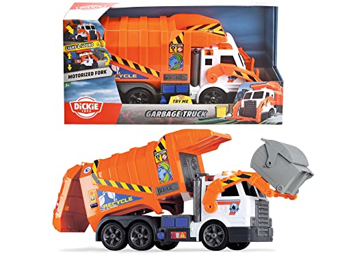 Dickie - Camión de Basura Naranja (3308369)