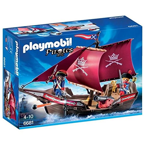 PLAYMOBIL - Barco Patrulla de Soldados (66810)
