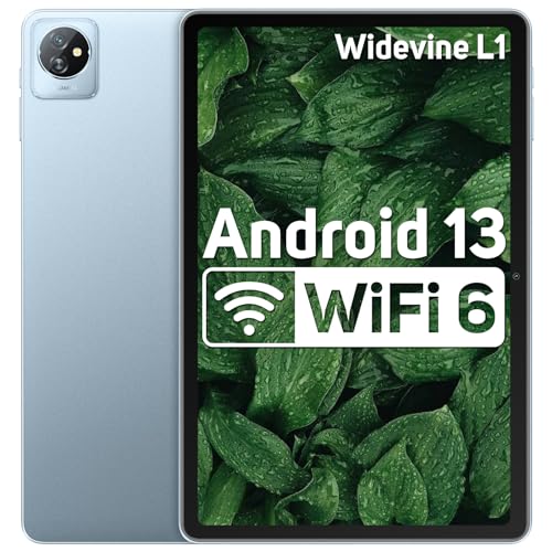 Blackview Tablet 10 Pulgadas Tab70 WiFi(2024), 8(4+4) GB+64GB/2TB SD Android 13 Tablet, WiFi 6, BT5.0, 6580mAh Android Tablet, Cámara 5MP+2MP/Type-C/Google GMS 2.0GHz Quad-Core IPS HD+ WiFi Tablet