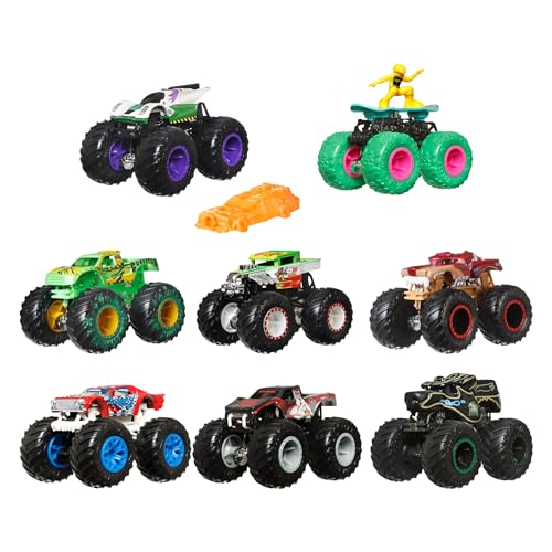 Hot Wheels Monster Truck coches de juguetes 1:64, modelos surtidos (Mattel FYJ44)