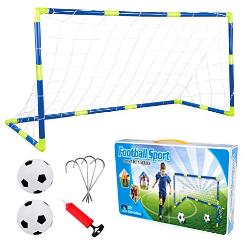 Juguete de Mini portería de fútbol para niños, jardín, 120 x 62 x 46 cm