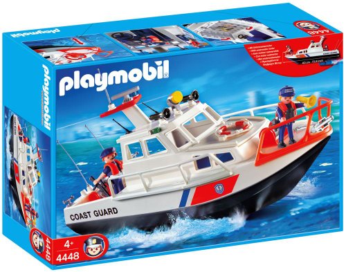 Playmobil 626098 - Puerto Bote Guardacostas