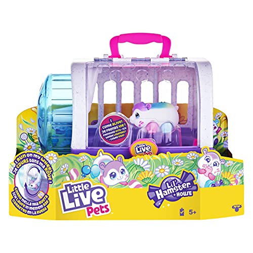 Little Live Pets Lil Hamster and House Playset S1, Multicolor, (abgee 26371)