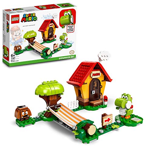 LEGO 71367 Super Mario Set de Expansión: Casa de Mario y Yoshi, Juguete de Construcción para Niños y Niñas 6 años