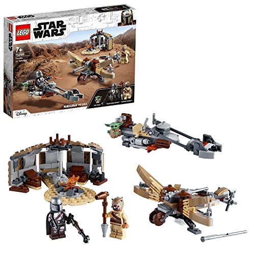 LEGO 75299 Star Wars: The Mandalorian Problemas en Tatooine, Set de Construcción con Figura de Baby Yoda El Niño, Temporada 2