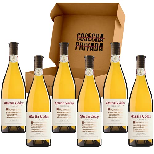 Martin Codax Albariño - Envio 24 h - Caja Regalo 6 botellas - Seleccionado y enviado en caja reforzada de Cosecha Privada