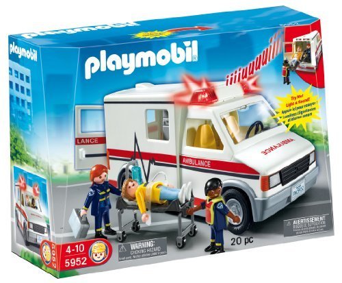 Playmobil - Ambulancia con Luces y Sonido (5952)