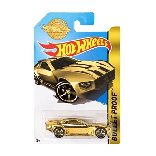 HOT WHEELS 2016 SPECIAL EDITION BULLET PROOF GOLD